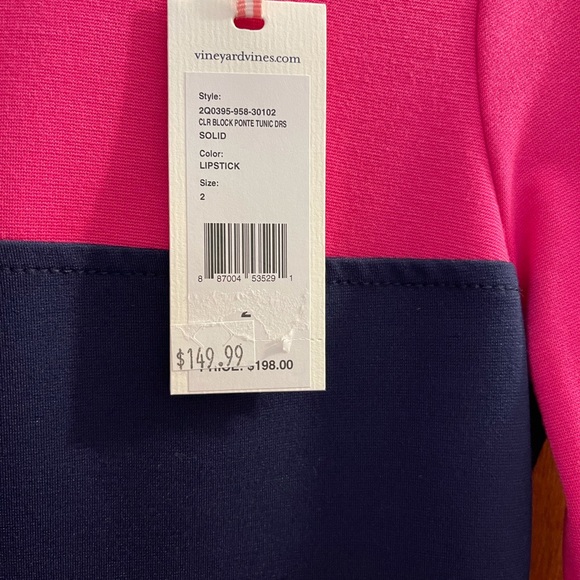 Vineyard Vines Color Block Dress - Picture 4 of 5